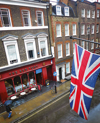 An Indian restaurant and Union Jack in Londons Soho The mystery isnt so much - photo 12