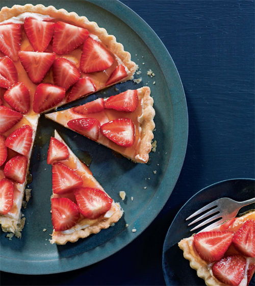 strawberry tart with orange cream This elegant make-ahead tart is the perfect - photo 7