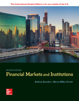 Anthony Saunders - Financial Markets and Institutions