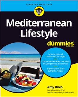 Amy Riolo Mediterranean Lifestyle For Dummies