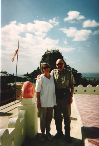 Block and Lynne on vacation someplace exotic Block race walking in an - photo 10