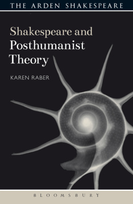 Karen Raber Shakespeare and Posthumanist Theory