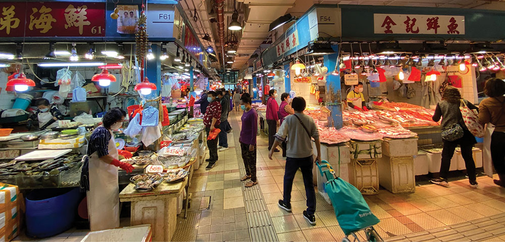 Akin to farmers markets in the United States Chinese wet markets sell fresh - photo 4