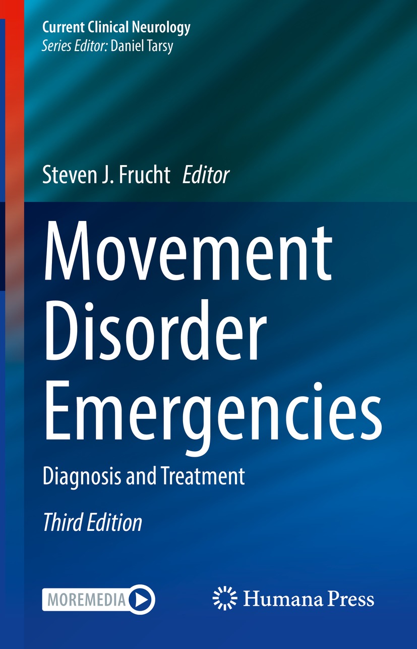 Book cover of Movement Disorder Emergencies Current Clinical Neurology - photo 1