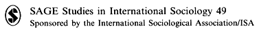 Page iv International Sociological Association 1999 First published - photo 2