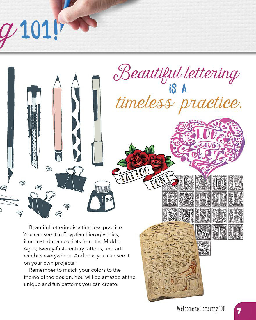 Lettering Workshop for Crafters Create Over 50 Personalized Alphabets for Notecards Decorations Gifts and More Design Originals Includes Tips Techniques Lettering 101 Advice Borders Corners - photo 9