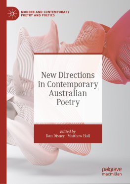 Dan Disney - New Directions in Contemporary Australian Poetry