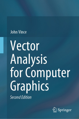 John Vince Vector Analysis for Computer Graphics