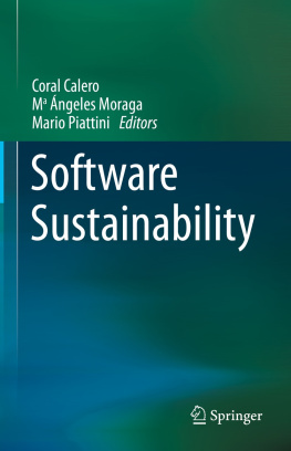 Coral Calero - Software Sustainability