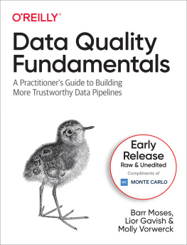 Barr Moses - Data Quality Fundamentals