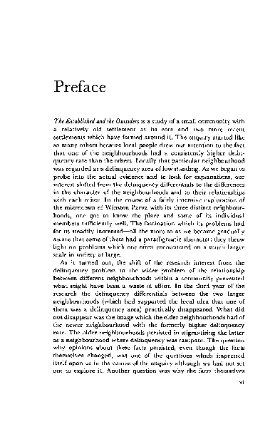 The Established and the Outsiders A Sociological Enquiry into Community Problems - photo 13