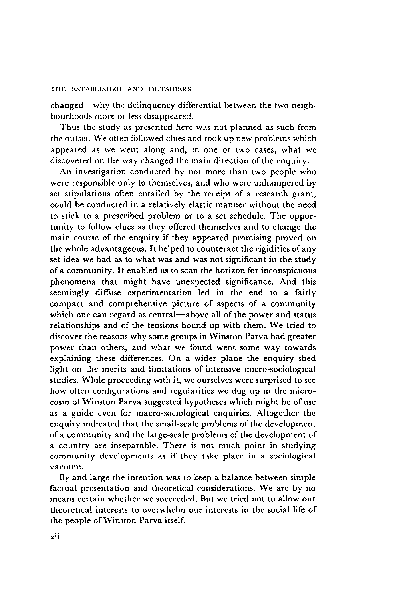 The Established and the Outsiders A Sociological Enquiry into Community Problems - photo 14