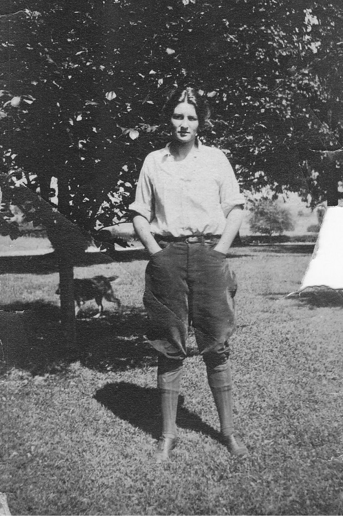 A young Virginia Hall hangs out on the family farm Intrigued I read on The - photo 9