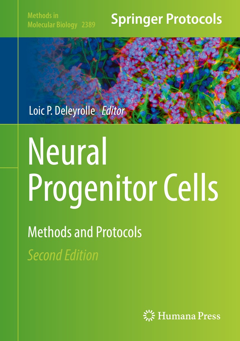 Book cover of Neural Progenitor Cells Volume 2389 Methods in Molecular - photo 1