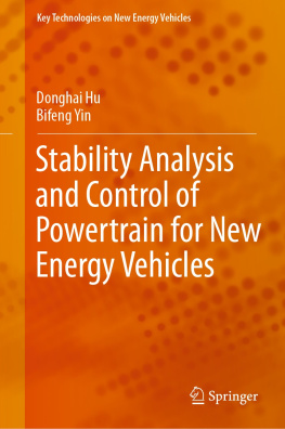 Donghai Hu - Stability Analysis and Control of Powertrain for New Energy Vehicles