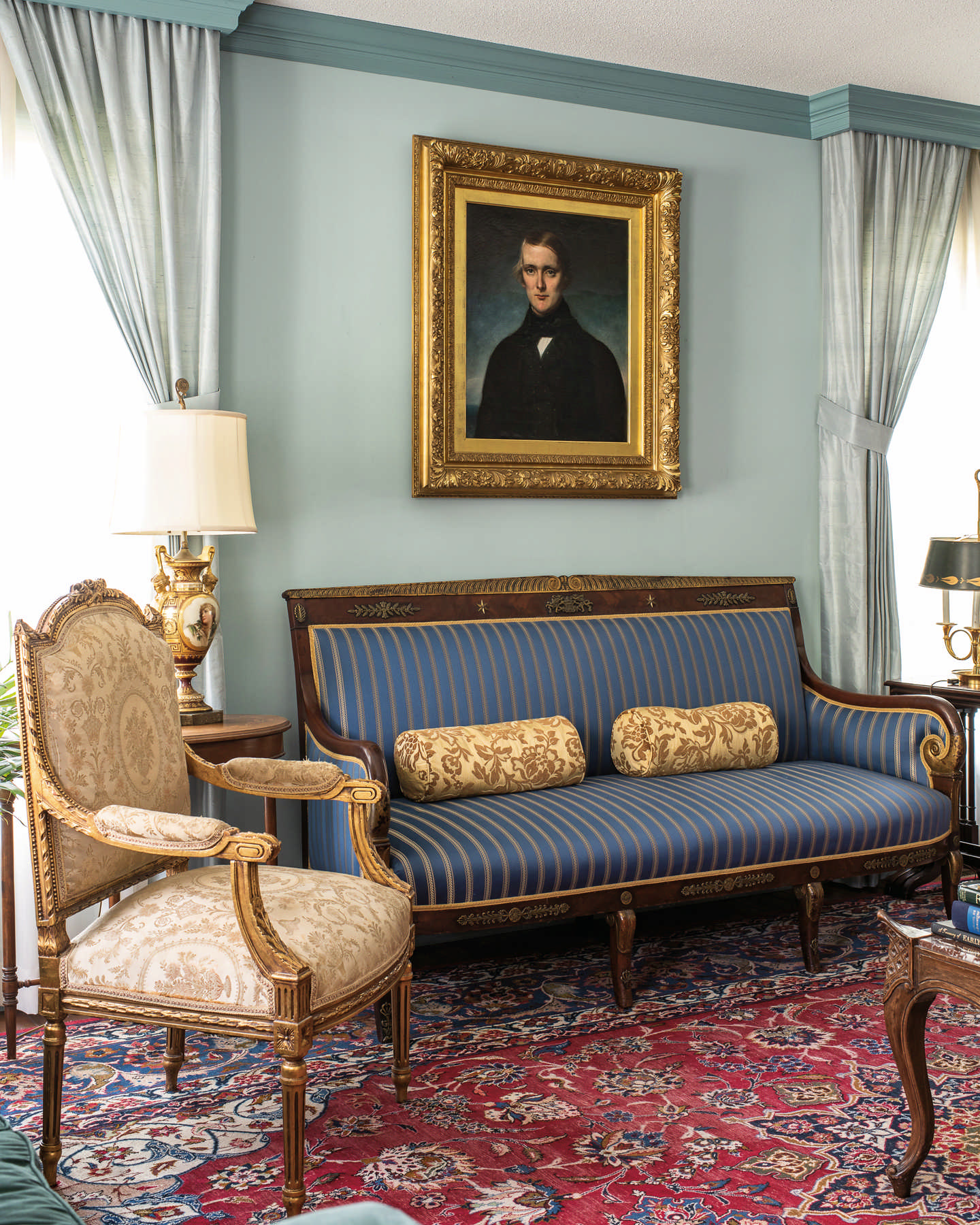 This may look like the parlor in a historic home but its the living room in a - photo 2