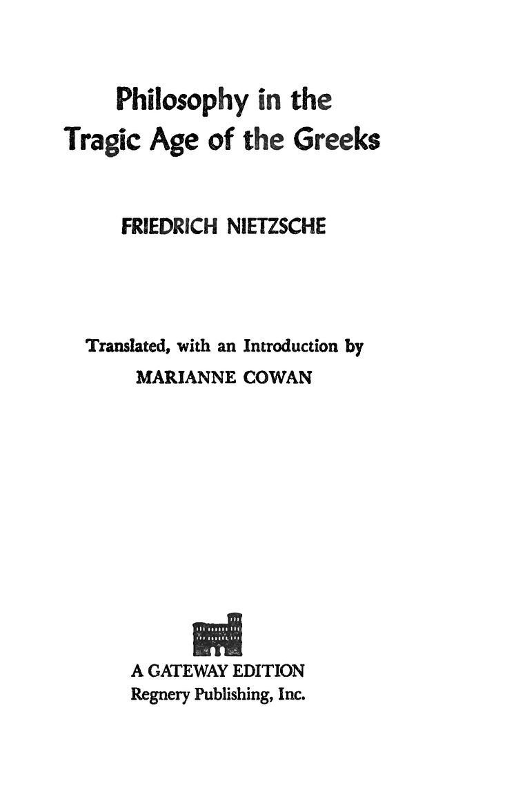 Table of Contents INTRODUCTION I The sixth and fifth centuries in Greece - photo 2