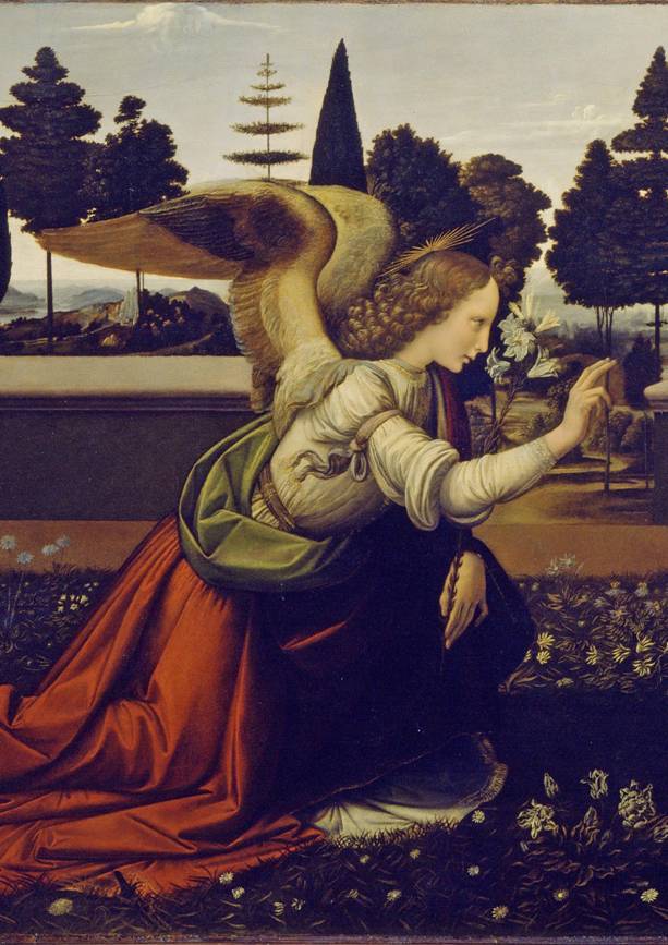 Annunciation is also a collaboration with Leonardo da Vinci - photo 16