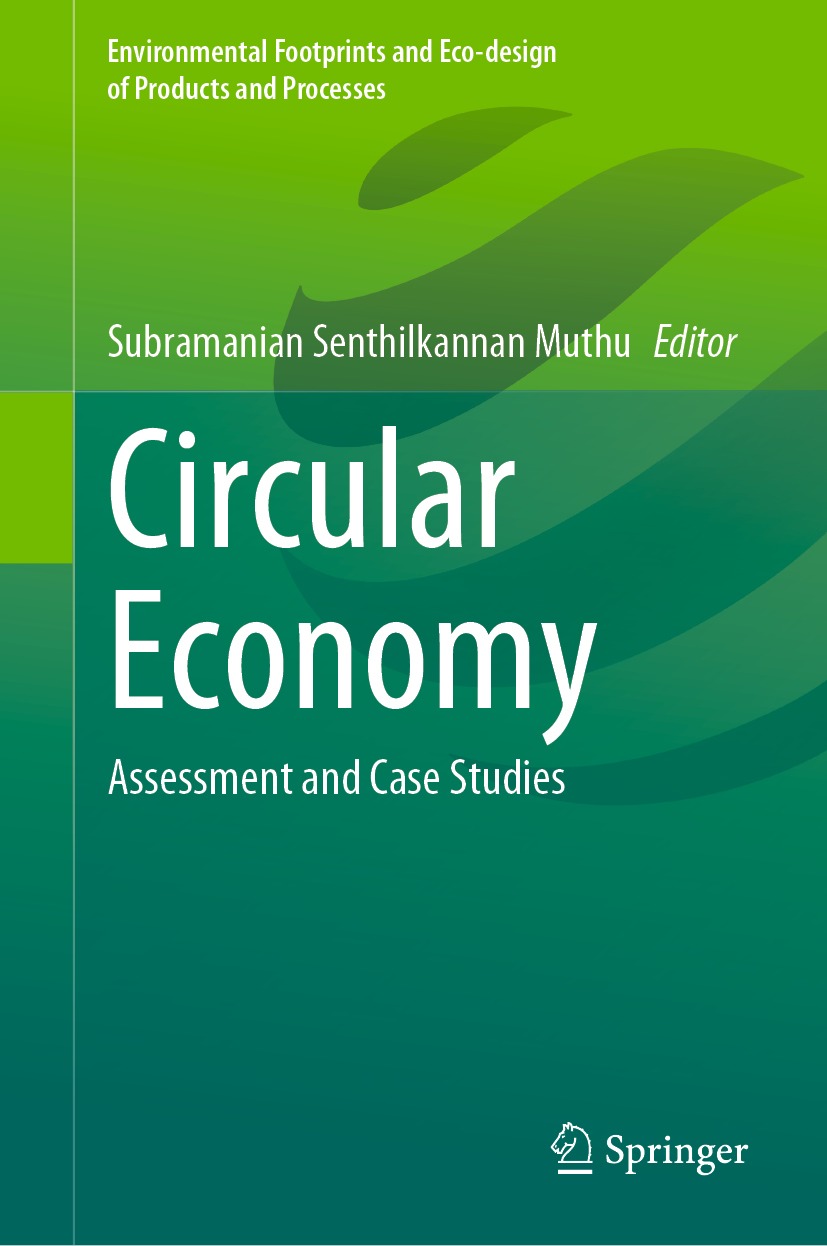 Book cover of Circular Economy Environmental Footprints and Eco-design of - photo 1