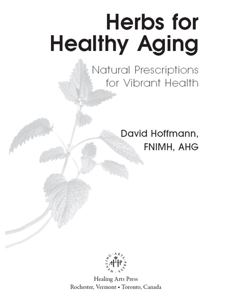 Herbs for Healthy Aging Natural Prescriptions for Vibrant Health - image 1