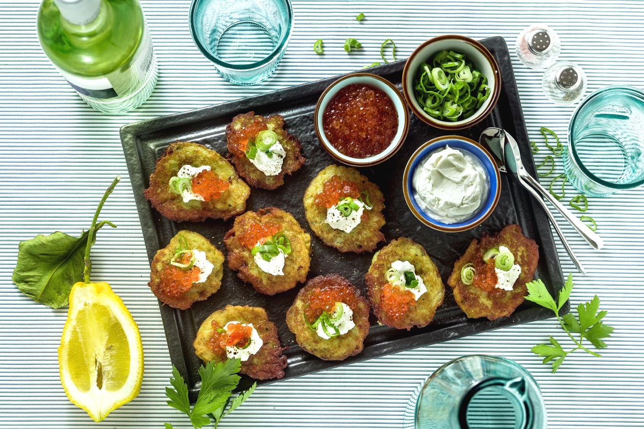 Caviar is the star here With caviar on these delicious latkes you bring in - photo 7