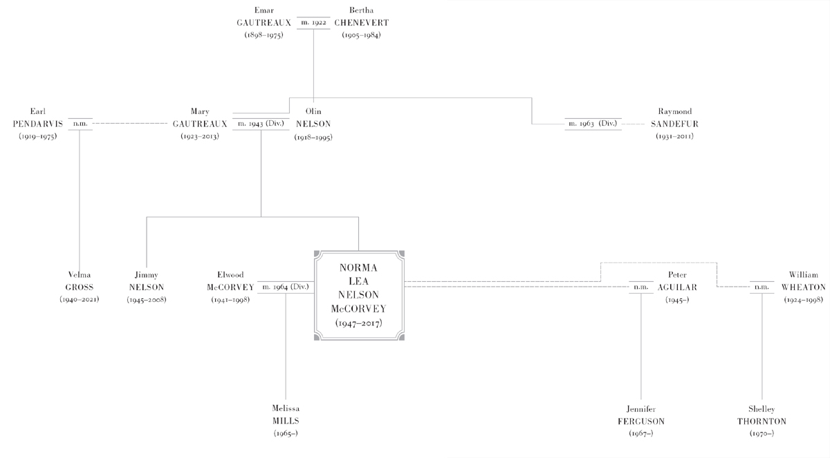 This tree only includes family members who feature prominently in the book O - photo 3