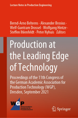 Bernd-Arno Behrens - Production at the Leading Edge of Technology: Proceedings of the 11th Congress of the German Academic Association for Production Technology (WGP), ...