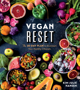 Kim-Julie Hansen - Vegan Reset: The 28-Day Plan to Kickstart Your Healthy Lifestyle