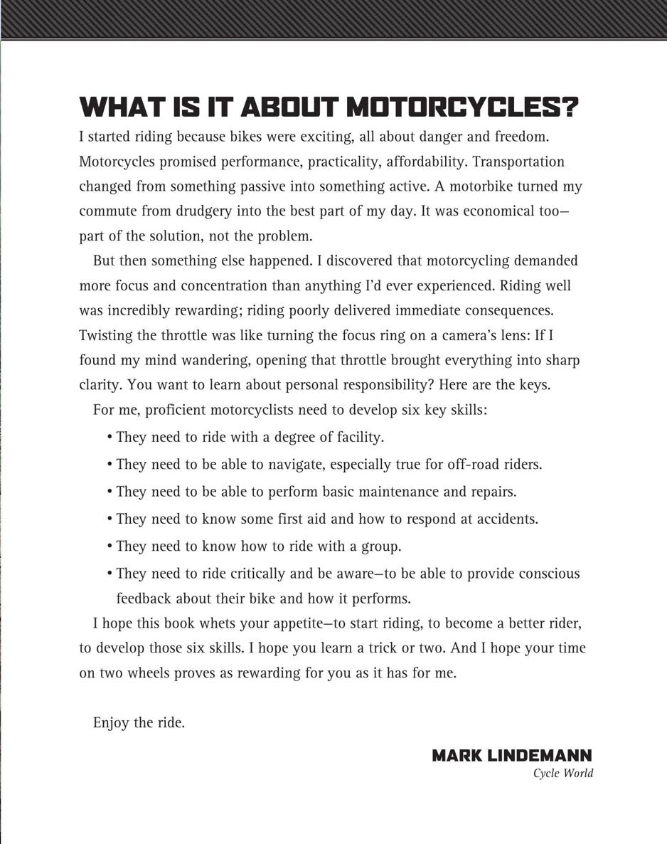 The Total Motorcycling Manual Cycle World 291 Skills You Need - photo 15