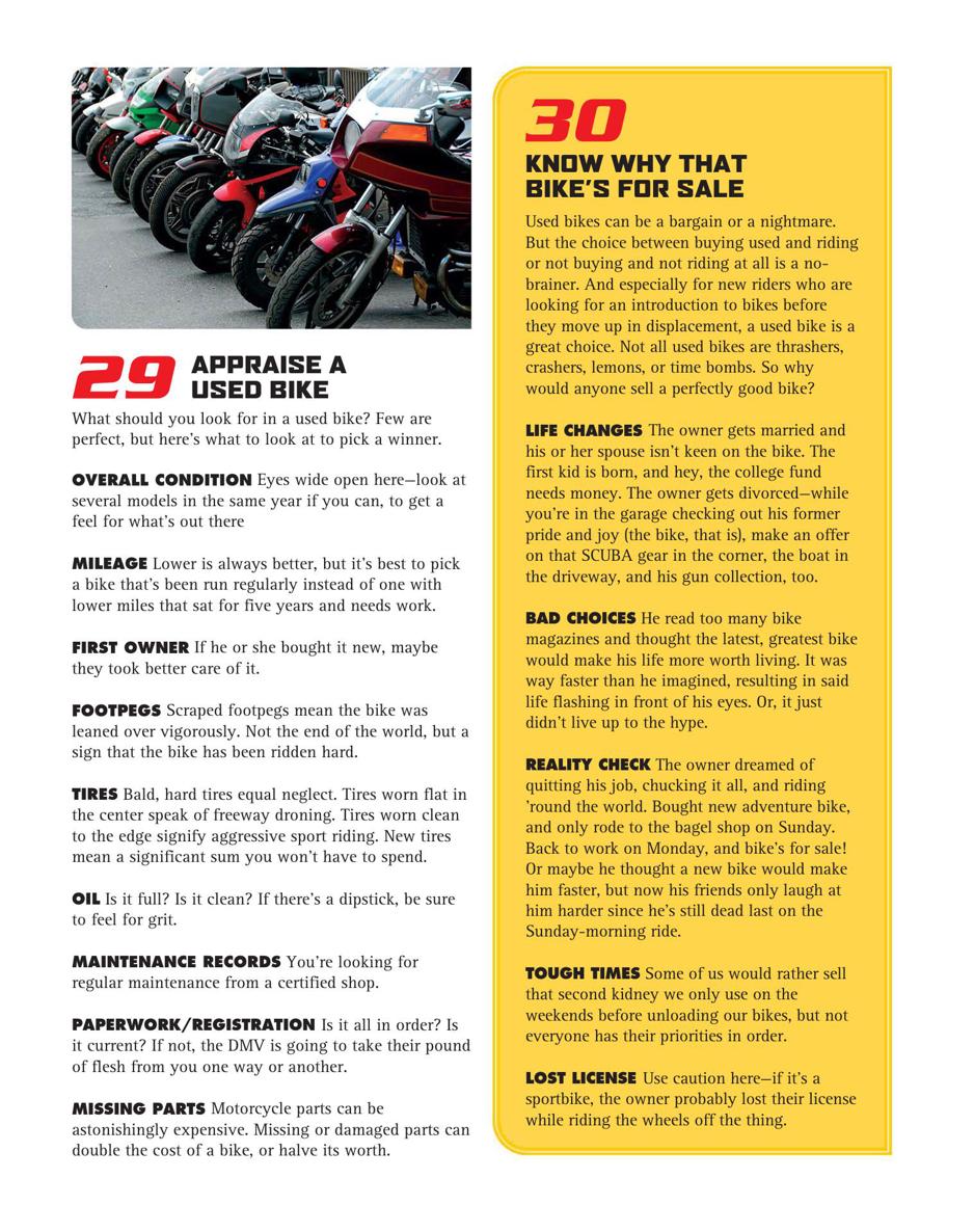 The Total Motorcycling Manual Cycle World 291 Skills You Need - photo 46