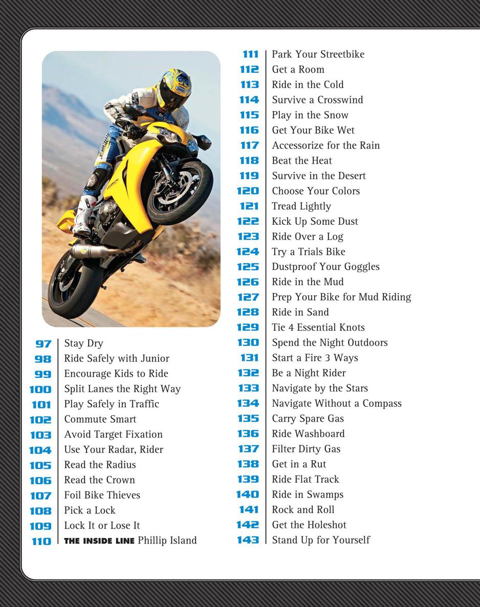 The Total Motorcycling Manual Cycle World 291 Skills You Need - photo 8