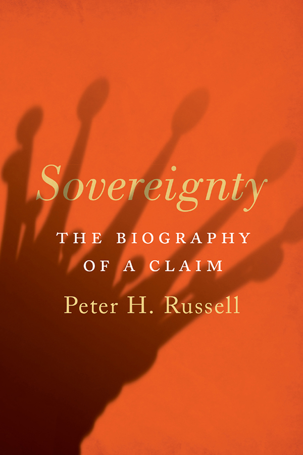 SOVEREIGNTY The Biography of a Claim UTP insights UTP Insights is an - photo 1