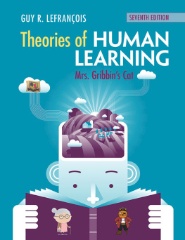 Guy R. Lefrançois - Theories of Human Learning: Mrs Gribbins Cat