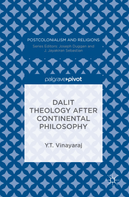 Y.T. Vinayaraj - Dalit Theology after Continental Philosophy