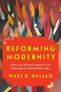 Wael B. Hallaq Reforming Modernity