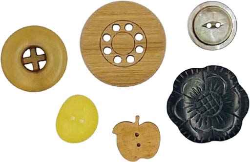 Shell buttons have long been popular natural choices while eco-friendly - photo 11