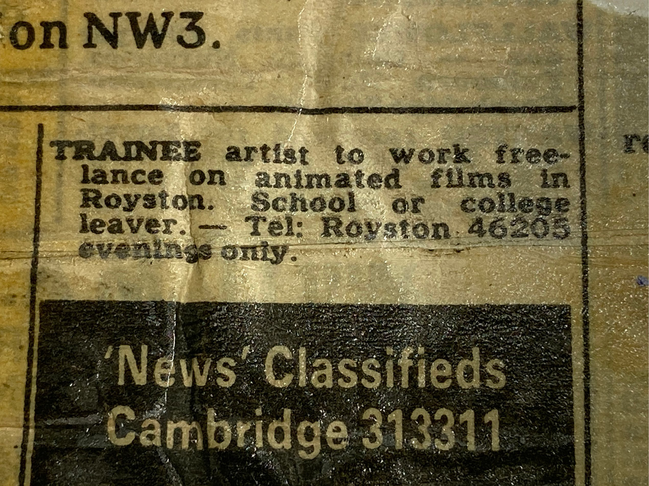 The advertisement in a local newspaper that changed my life I started - photo 5