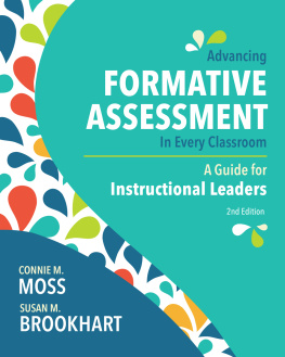 Moss Connie M. - Advancing Formative Assessment in Every Classroom