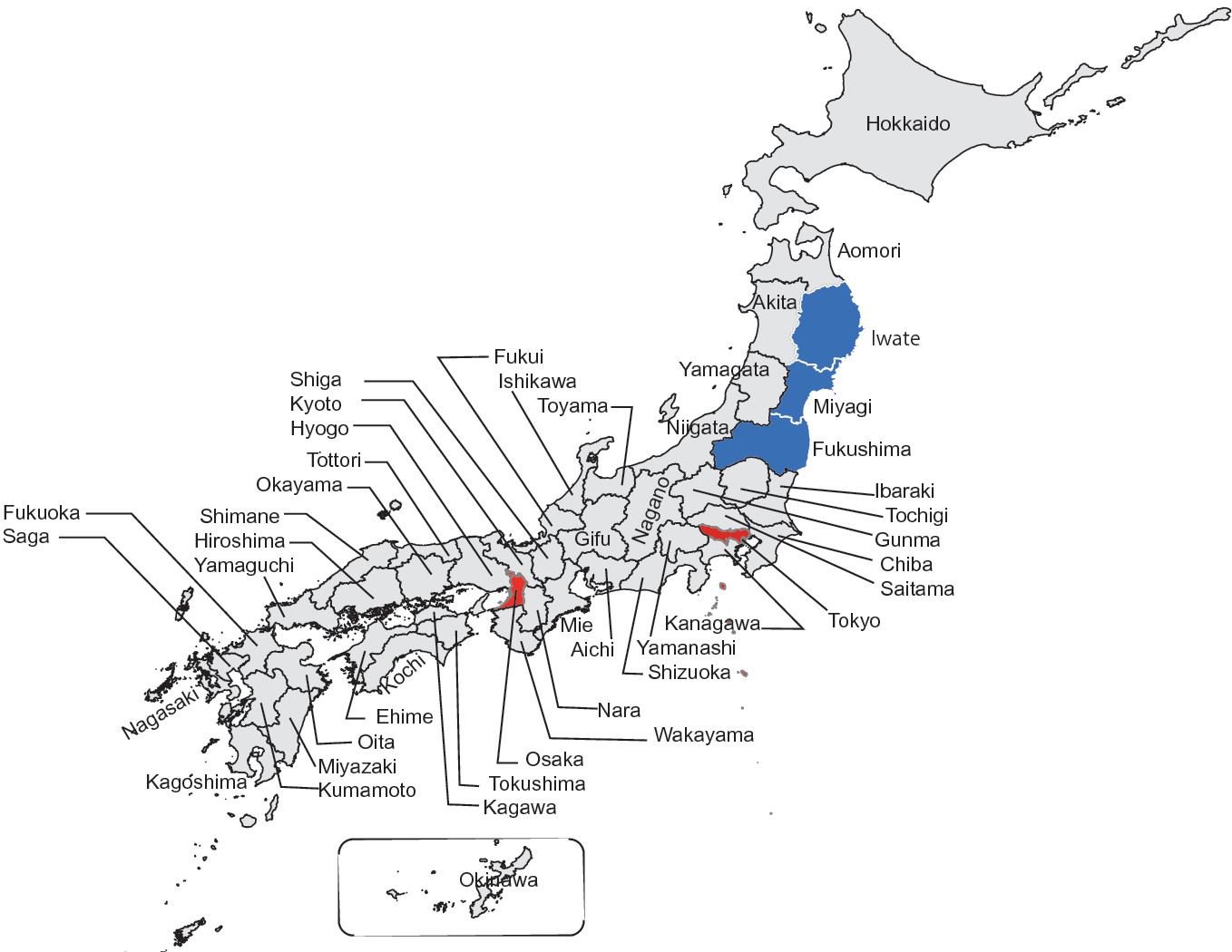 Map of Japan Panoramic view of Rikuzentakata City Iwate Prefecture under - photo 3