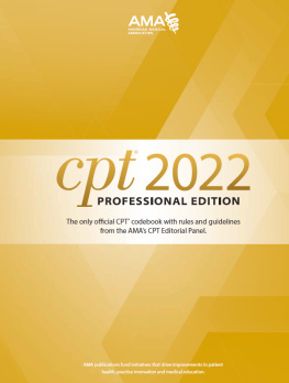 American Medical Association - CPT Professional 2022