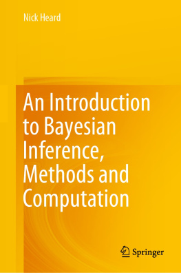 Nick Heard - An Introduction to Bayesian Inference, Methods and Computation