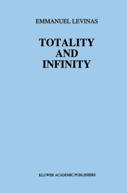 E. Levinas - Totality and Infinity: 1 (Martinus Nijhoff Philosophy Texts)