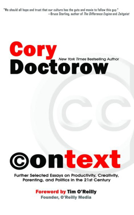 Cory Doctorow Context