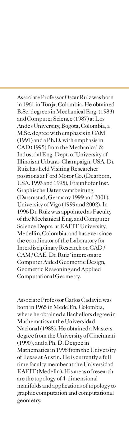 Ruiz Oscar Geometric functions in computer aided geometric design Oscar - photo 2