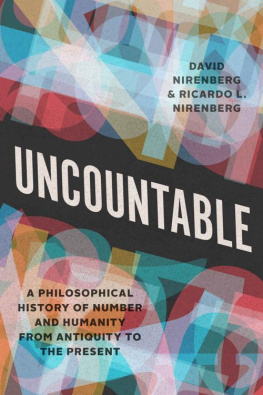 David Nirenberg - Uncountable: A Philosophical History of Number and Humanity from Antiquity to the Present