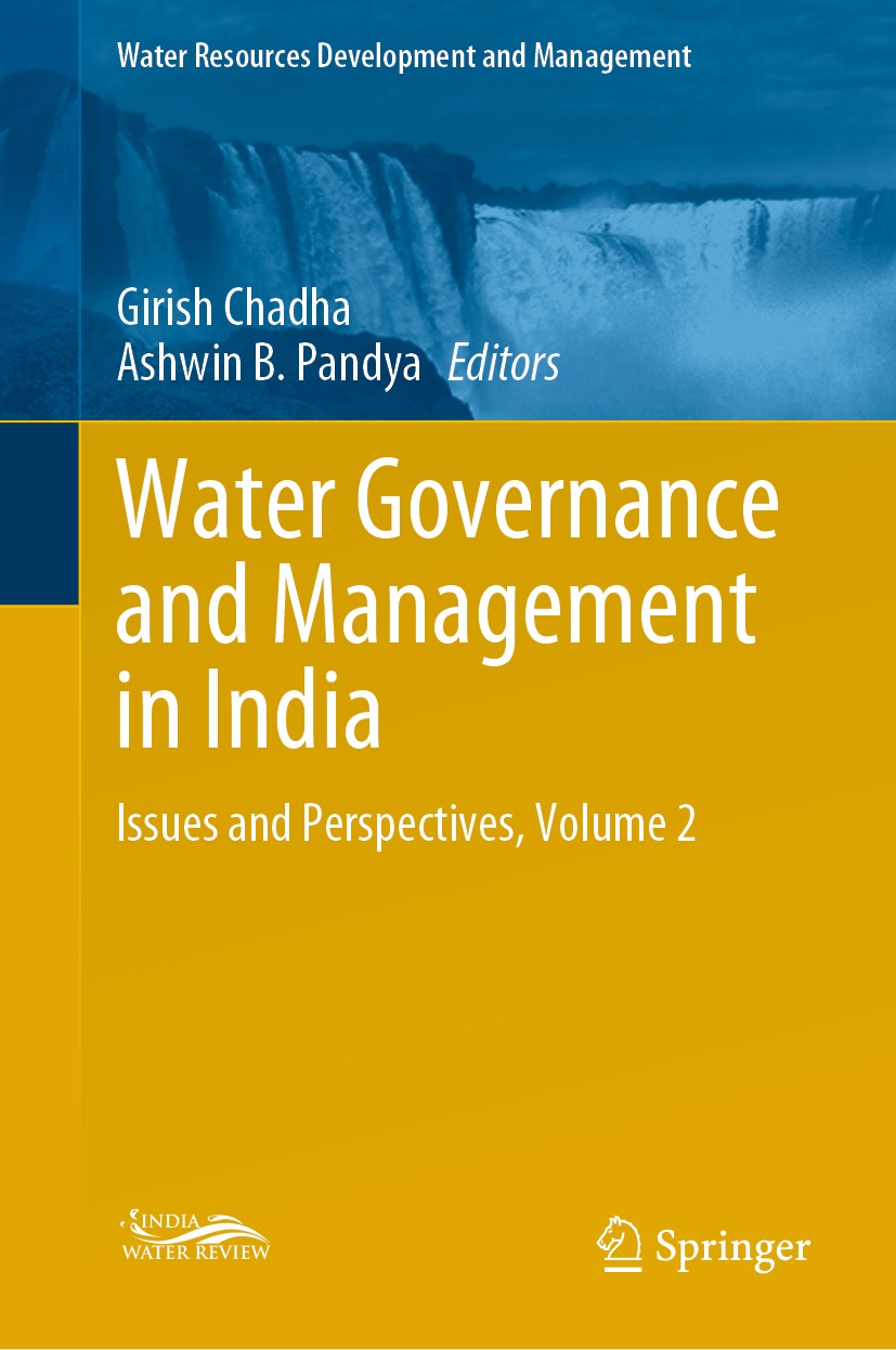 Book cover of Water Governance and Management in India Water Resources - photo 1