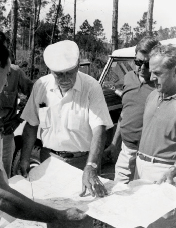 Disney and Potter inspect the property that will become the home of Disney - photo 9