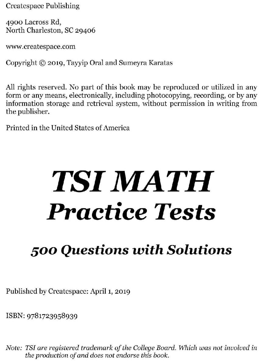 Table of Contents QUESTIONS SOLUTIONS PREFACE - photo 1