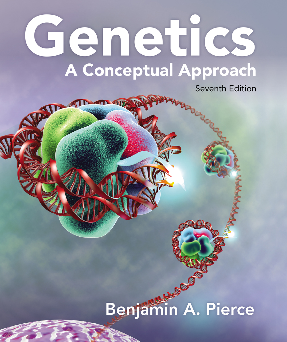 The book cover shows a string of helical D N A wrapped around nucleosomes Text - photo 1