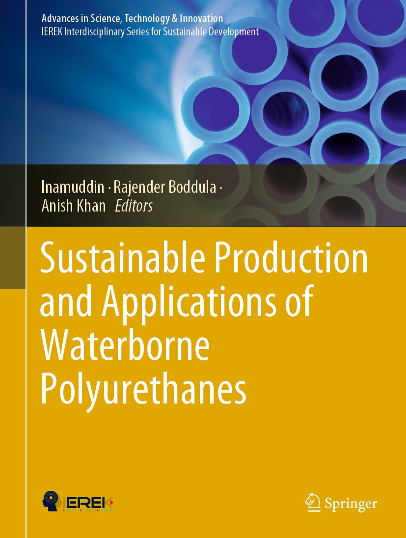 Book cover of Sustainable Production and Applications of Waterborne - photo 1